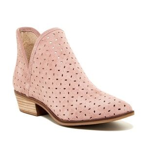 Lucky Brand Pink Kelbie Booties